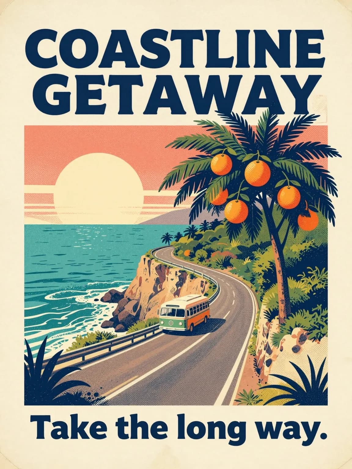 Travel poster generation case