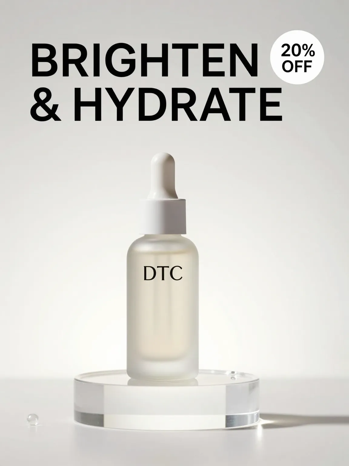 DTC skincare ad generation case